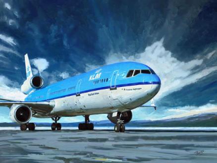 MD-11油絵
